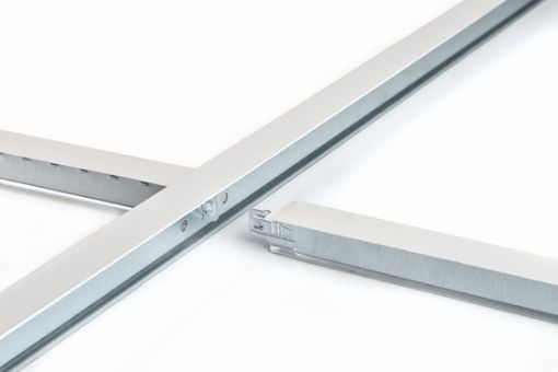 Imagen de PERFIL THU T-CLIP 24 SECUNDARIO 600 mm BLANCO