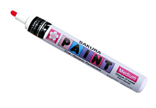 Imagen de Marcador permanente Pintura Liquida Rojo