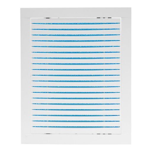 Imagen de Rejilla ventilacion extraible ABS 150x200 mm blanca c/filtro