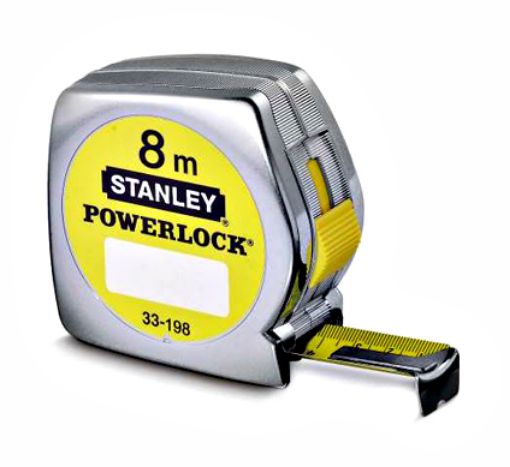 Imagen de Flexometro STANLEY "Powerlock" 8 m (0-33-527)