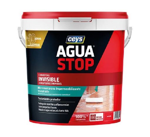 Imagen de Aguastop®Cubiertas Invisible (bote 4 Kg)