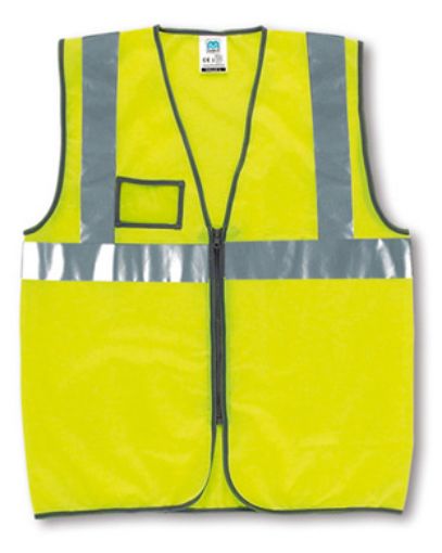 Imagen de Chaleco reflect.EN-471 Amarillo cremallera T-M