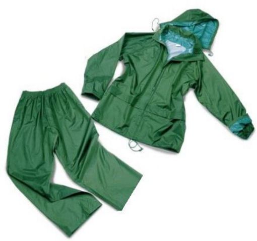 Imagen de Impermeable Verde Talla XXL