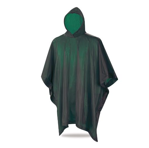 Imagen de Poncho impermeable verde talla unica