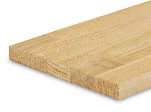 Imagen de Tablero Alistonado Roble Euro finger 32 mm l/42  3300 x 1220