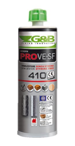 Imagen de Resina anclajes GEBOFIX PRO VE-SF 410 ml (CE opcion 1)