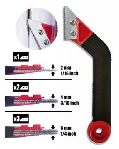 Imagen de Rascador para juntas RUBI (65907)