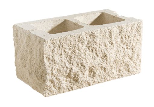 Imagen de BLOQUE 1 ESQ. SPLIT GANDIA 20x20x40 BLANCO MACAE(Verniprens)