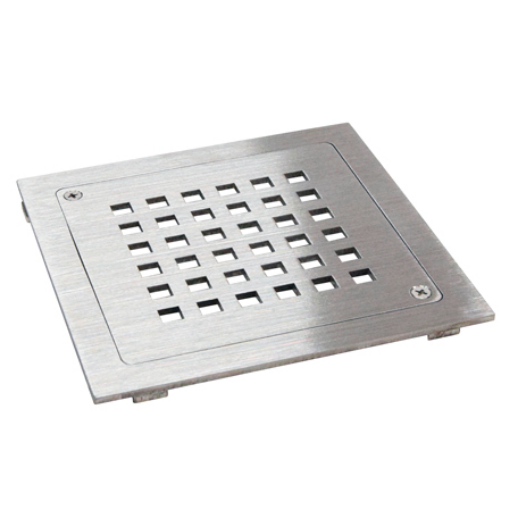 Imagen de MARCO Y REJA ATORNILLADA 15X15 CON 2 ESCU.DE FIJACION CAINOX