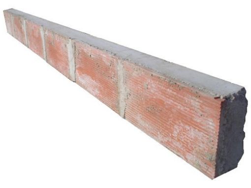 Imagen de DINTEL CERAMICO (PARED DE 15 cm) 2,70 m