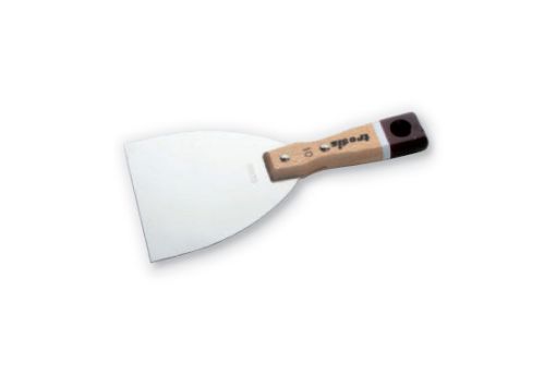 Imagen de Espatula flexible 10 cm mango madera