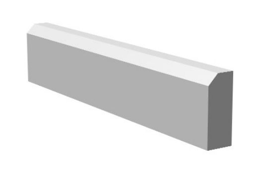 Imagen de BORDILLO TABLON FIOL 100x20x8 cm
