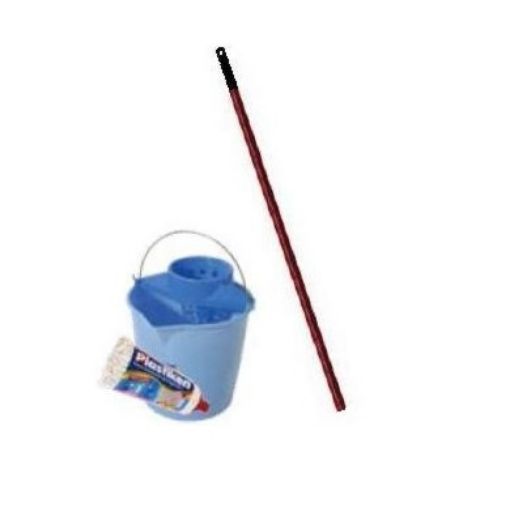 Imagen de Fregona+cubo plastico oval (juego)