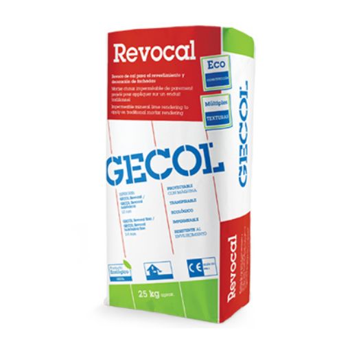 Imagen de GECOL REVOCAL BLANCO (saco 25 kg)