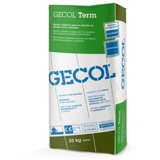 Imagen de GECOL TERM GRIS (saco 25 kg)