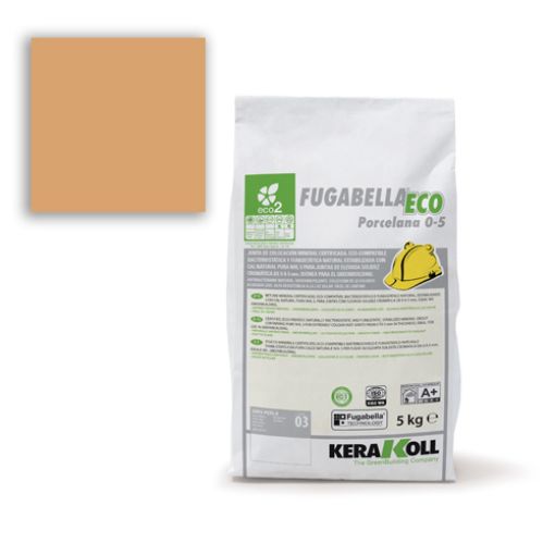 Imagen de KERAKOLL FUGABELLA® ECO PORCEL 0-5 10 TERRACOTA (saco 5 kg)