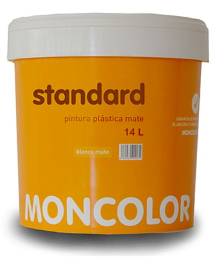Imagen de MONCOLOR STANDARD BLANCO MATE (14 l)