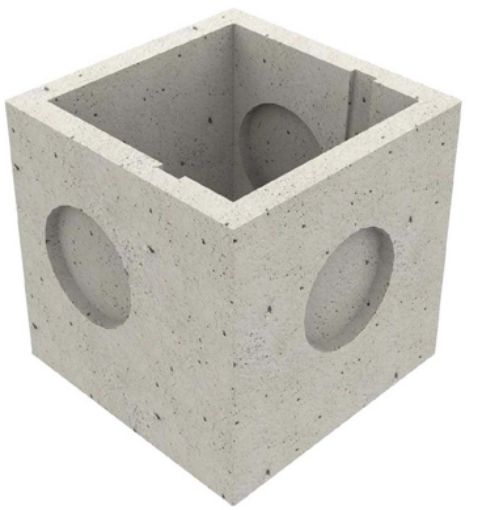 Imagen de ARQUETA HORMIGON 40x40 cm  S/SOLERA P-15