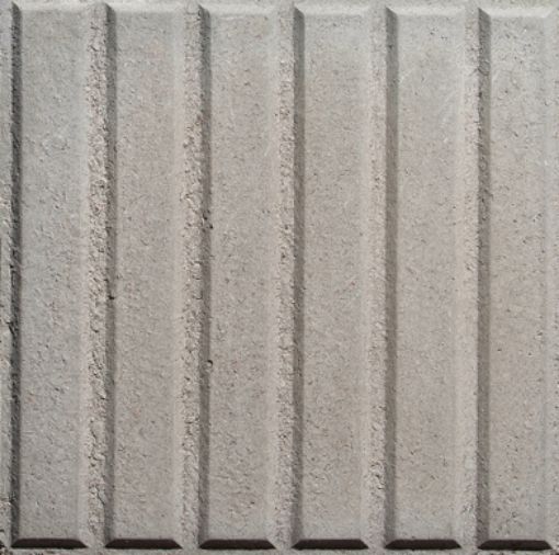 Imagen de PANOT GRIS 20x20x2,5 cm 6 RAYAS PIRELLI (Pujol)