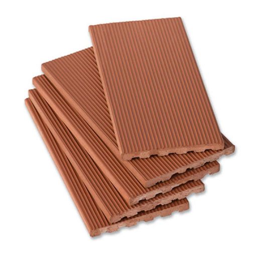 Imagen de RASILLA CERAMICA 14x28 cm RAYADA 2 CARAS (Escandella)