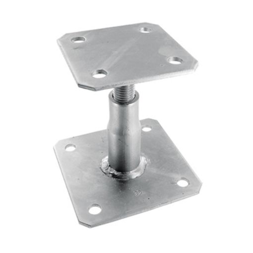 Imagen de Base para poste regulable APB100150 130x100  altura 100-150