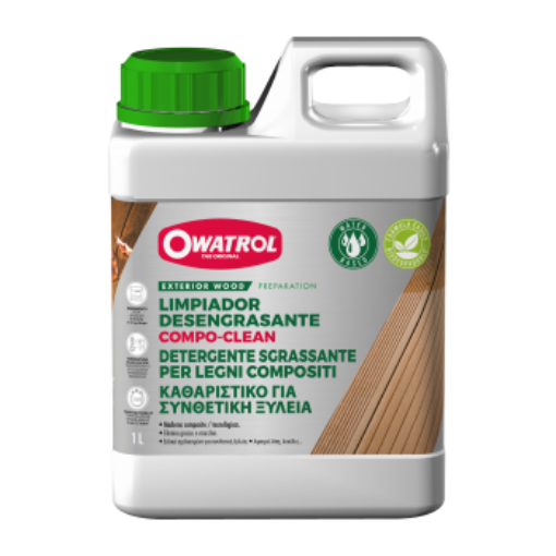 Imagen de Gel limpiador madera tecnologica OWATROL COMPO-CLEAN  1 L