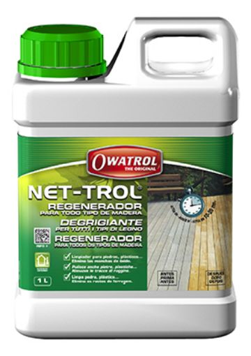 Imagen de Limpiador y restaurador madera OWATROL NET-TROL  2,5 L