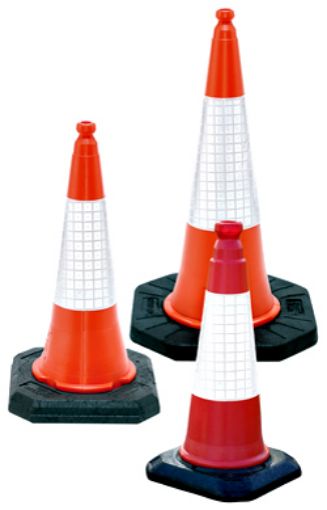 Imagen de Cono MAUSA 2 Piezas Reflectante 50 cm