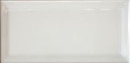 Imagen de BLANCO BRILLO BISEL 10x20 REF 16671 FABRESA