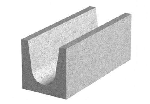 Imagen de ZUNCHO HORMIGON 40x20x20 cm LISO (Pujol)