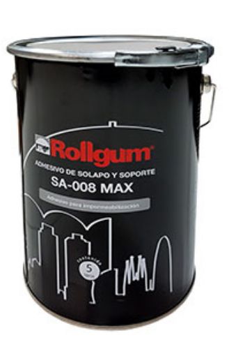 Imagen de Adhesivo de solapo y soporte EPDM SA-008-MAX (bote 5 litro)