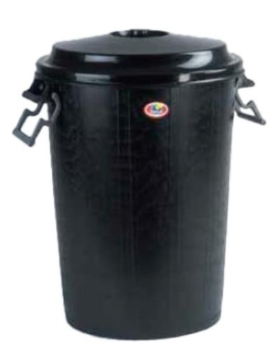Imagen de Cubo basura 100 litros con tapa