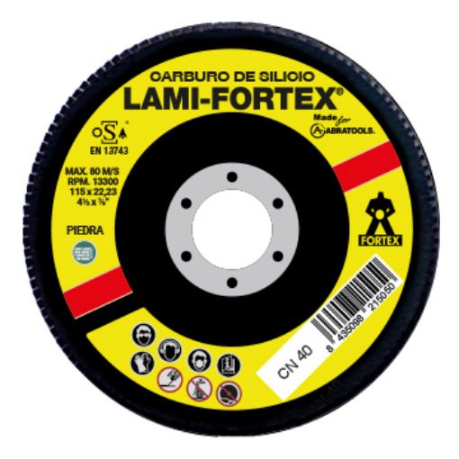 Imagen de Disco abrasivo Laminas Piedra 115 mm GR 80