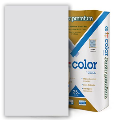 Imagen de GECOL Junta Premium GRIS CLARO (saco 25 kg)