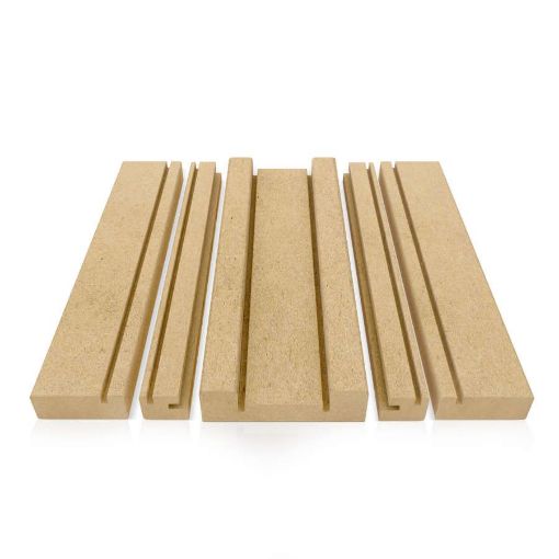 Imagen de Kit jamba MDF pta. corredera pared 105 mm