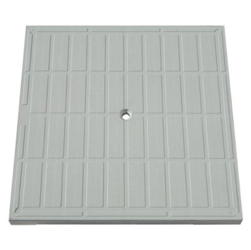 Imagen de TAPA ARQUETA POLIPROPILENO 30x30 cm GRIS