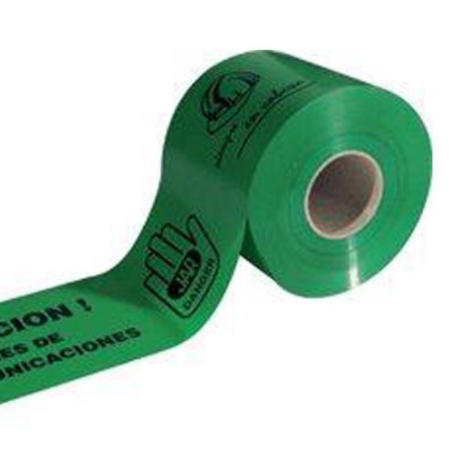 Imagen de Cinta canalizacion "Telecomunicaciones" 15 cm