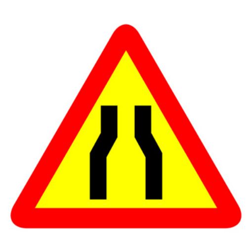 Imagen de Señal Paso estrecho central (TP-17)