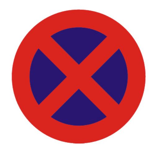 Imagen de Señal Prohibido parar (R-307)