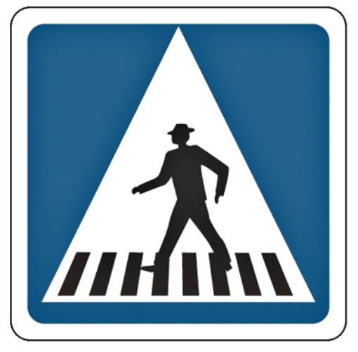 Imagen de Señal Situacion paso peatones (S-13)