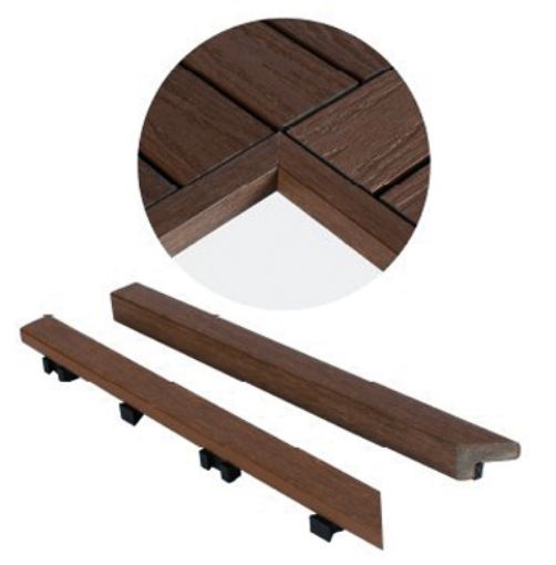 Imagen de Perfil loseta NEWTECHWOOD MSP-QD-IT-ZX Antique ang int (2 u)