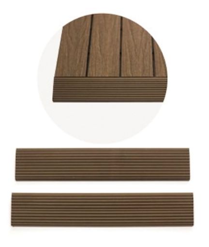 Imagen de Perfil loseta NEWTECHWOOD MSP-QD-SF-ZX Teak ram recto ( 4 u)