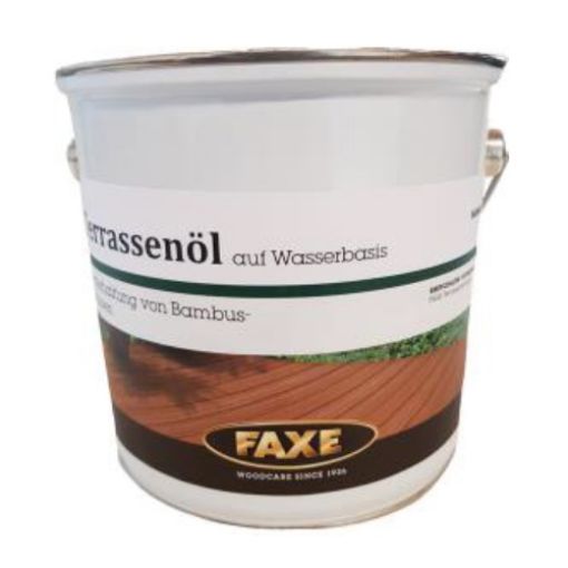 Imagen de Garrafa aceite tarima bambu DASSO base agua FAXE 2,5