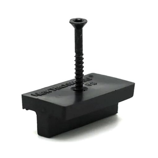 Imagen de Anclaje NEWTECHWOOD clip pvc TC-2 (bolsa 250 uds+tor inox)