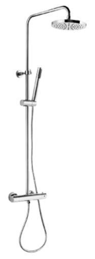 Imagen de NUCK 200 COLUMNA DUCHA TERMOSTATICA REDONDA BOADES