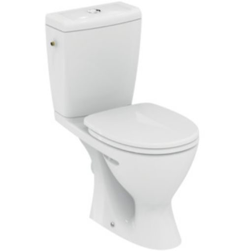 Imagen de EUROVIT PACK INODORO DEPOSITO ASIENTO Y TAPA ABS S/H A/I