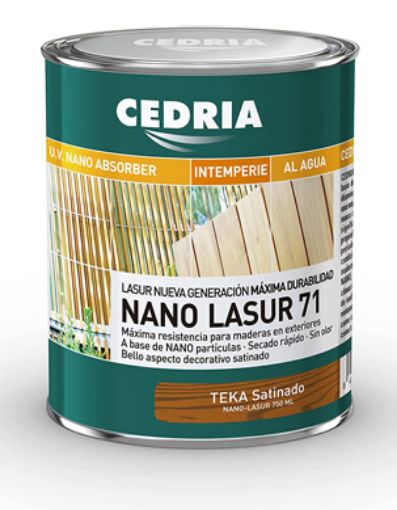 Imagen de CEDRIA Nano lasur 71 Teka 4 L