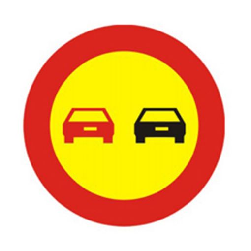 Imagen de Señal Prohibido adelantar (TR-305)