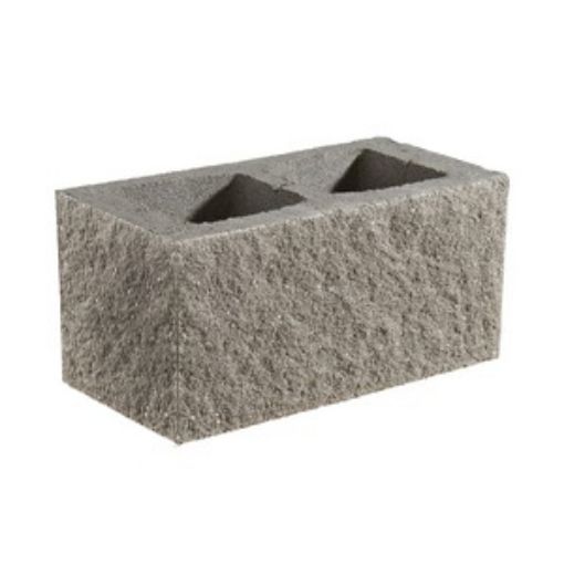 Imagen de BLOQUE 1 ESQUINA SPLIT GANDIA 20x20x40 GRIS (Verniprens)