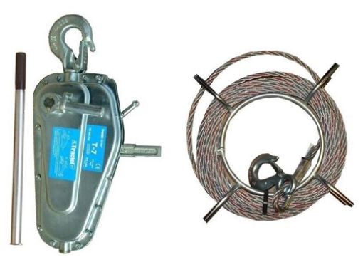 Imagen de Elevador manual 750 kg + cable 30 m